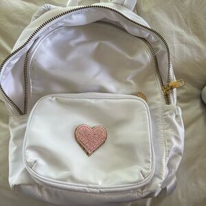 Stoney Clover x Target white backpack